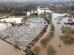 Se espera que a lo largo del día la presencia de un frente frío ponga fin a las precipitaciones. AFP / B. STANSALL