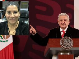 En conferencia de prensa, el Mandatario dijo que le gustó del discurso de la nueva ministra Batres. EFE/ J. Méndez