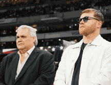 “Gracias por tu apoyo y tus enseñanzas, te recordaré con cariño y admiración. Buen viaje, querido amigo”, escribió Canelo en redes. INSTAGRAM/@canelo