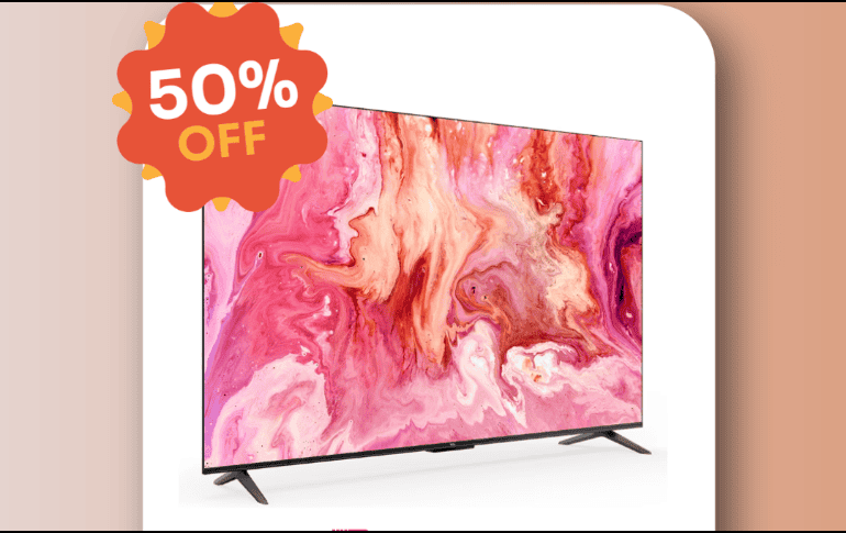 Se trata de la pantalla smart TV TCL UHD de 50 pulgadas. ESPECIAL/LIVERPOOL