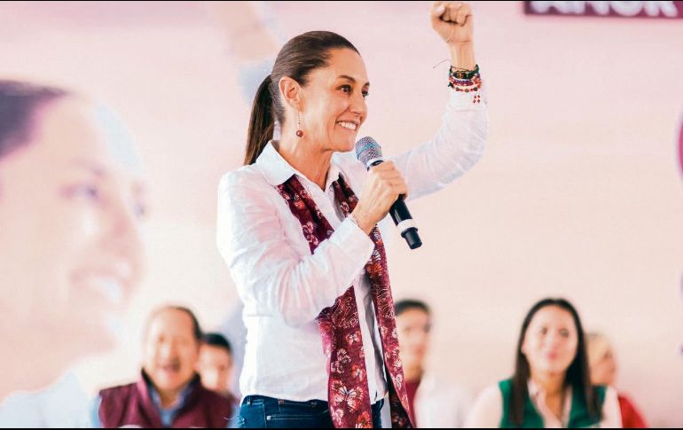 Claudia Sheinbaum, se apegó a la defensa de Lenia Batres Guadarrama. ESPECIAL