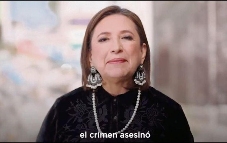 La precandidata expresó a través de un video difundido en sus redes sociales que el país necesita un Mandatario que ataque la inseguridad con inteligencia y el corazón. ESPECIAL