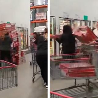 Así es como le "tumban" las roscas a una revendedora (VIDEO)