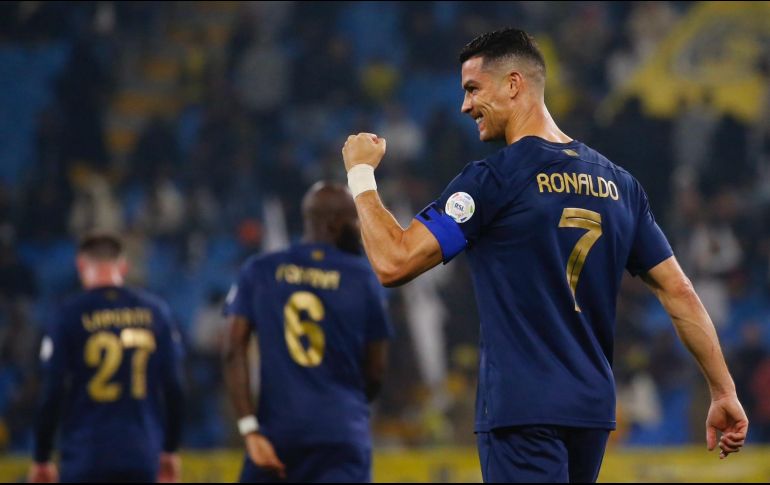 Cristiano Ronaldo cerró el 2023 lleno de éxitos. ESPECIAL/ 