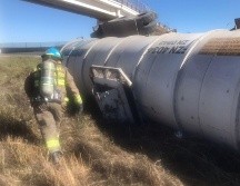 No hubo reporte de personas lesionadas por el accidente. ESPECIAL.