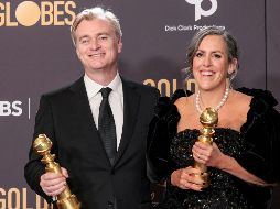 La película “Oppenheimer” del director Christopher Nolan tuvo una noche dorada en la ceremonia 81 de los Globos de Oro. EFE/ A. DINNER.