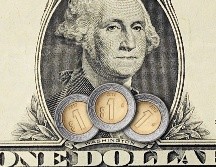 El peso se ve afectado frente al dólar, de cara a una semana con el dato clave de inflación para la Reserva Federal de Estados Unidos. AFP / ARCHIVO