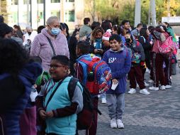 Los estudiantes, profesores y padres de familia descansaron por vacaciones decembrinas desde el pasado 18 de diciembre; hoy los alumnos vuelven a las escuelas. SUN / D. S. Sánchez