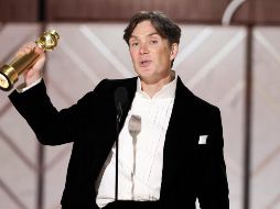 El actor debió ser censurado en su discurso porque se le escapó una mala palabra de la emoción. AP /