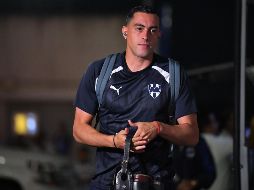 Funes Mori fue interceptado por diversos medios de comunicación en el aeropuerto de Monterrey. IMAGO7.