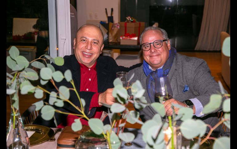 Raúl Padilla y Juan Javier García. GENTE BIEN JALISCO/ Jorge Soltero