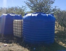 Fue asegurad un contenedor de mil litros al 80 por ciento de su capacidad. ESPECIAL/ Fiscalía General de la República