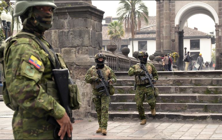 Desde ayer, se aplica un estado de excepción en Ecuador. AFP / R. Buendía