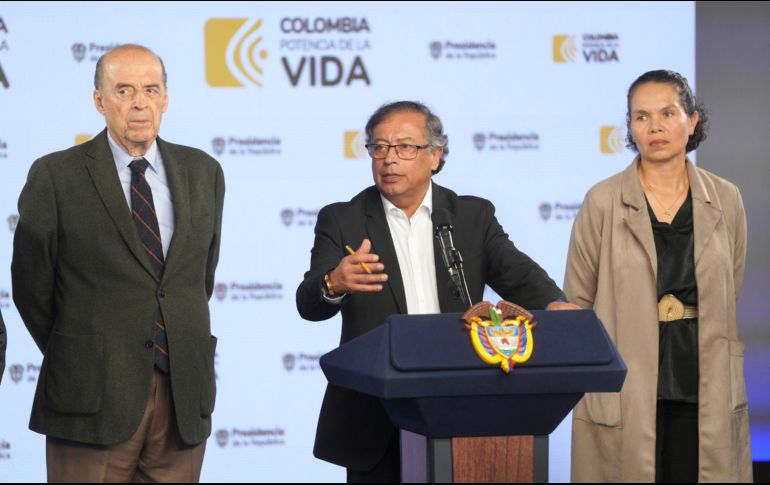 Gustavo Petro, presidente de Colombia, no se da por vencido tras la revocación de Barranquilla como sede de los Juegos Panamericanos. EFE/ Presidencia de Colombia.