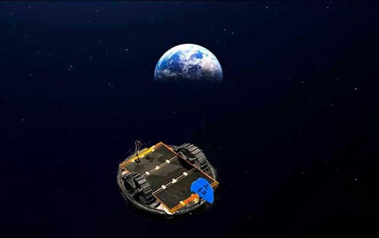 La nave mide 1,9 metros de alto y 2,5 metros de ancho. X/ @UNAM_MX