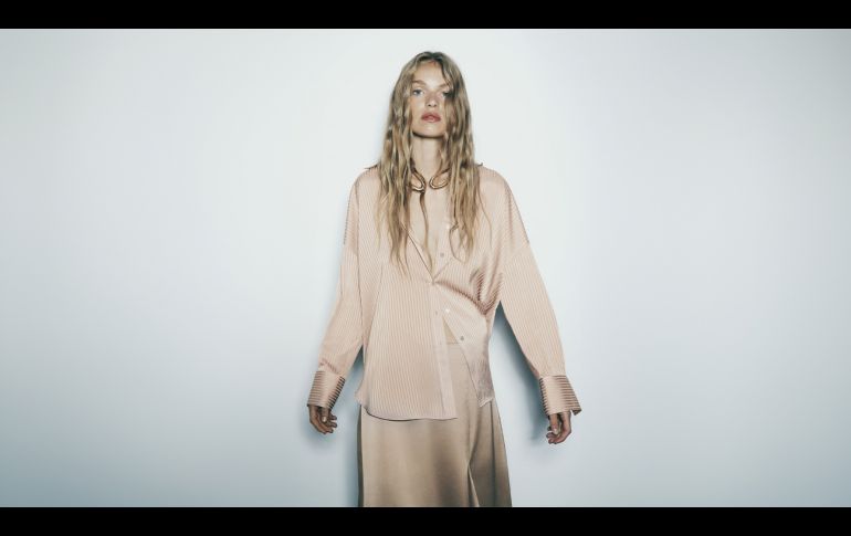Los colores estrella en blusas para primavera-verano 2024. ESPECIAL/ Zara