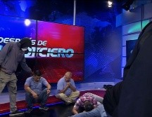 Durante el asalto al canal de televisión, el sonidista evitó la difusión del mensaje de los criminales. EFE/ESPECIAL