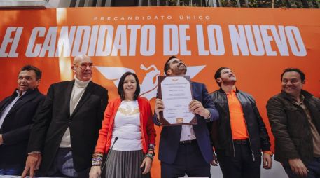 A través de un comunicado, Castañeda agradeció a la dirigencia del partido la invitación al registro de Álvarez para encabezar la precandidatura presidencial. CORTESÍA