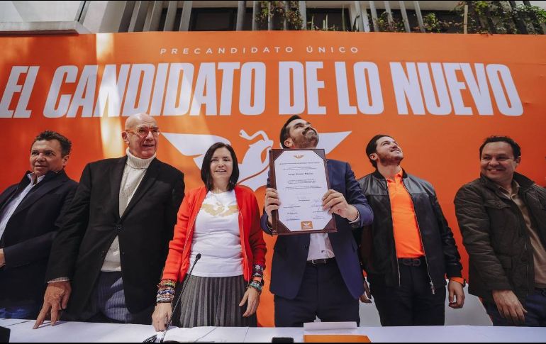 A través de un comunicado, Castañeda agradeció a la dirigencia del partido la invitación al registro de Álvarez para encabezar la precandidatura presidencial. CORTESÍA