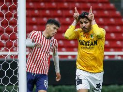 Jesús Miranda anotó el primer gol del partido rematando en un tiro de esquina. IMAGO7/J. Ocampo