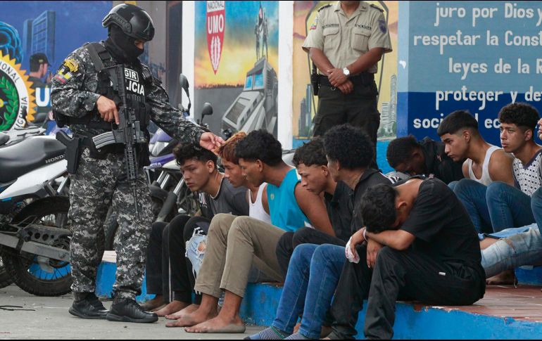Las fuerzas especiales de seguridad están operando en todo el territorio ecuatoriano con el objetivo de capturar a más integrantes del crimen organizado. EFE