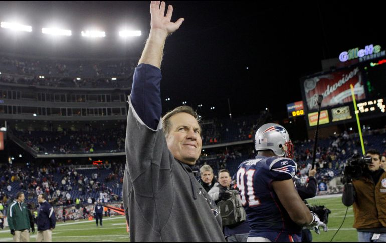 En los 24 años en los que ha estado con los Pats, Bill Belichick ganó 17 títulos de la AFC East y también llevó al equipo a disputar 9 ediciones del Super Bowl, de las que juntos ganaron 6. AP / ARCHIVO