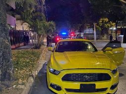 El sujeto detenido, llamado Edel Alberto 'N', de 21 años, quedó a disposición de la Fiscalía de Jalisco. ESPECIAL/ Policía de Guadalajara