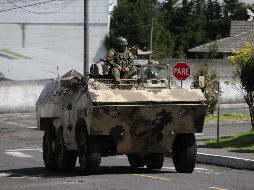 La policía informó también, que en una ciudad de la Amazonía ecuatoriana un incendio en una discoteca. EFE / J. JÁCOME