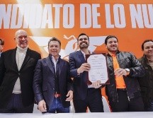 La solidaridad de Lemus al partido, surge luego de que el mandatario estatal cuestionó el 'destape' de Álvarez Máynez a través de un video. ESPECIAL / X / P. LEMUS