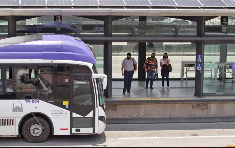 Las nuevas estaciones del Peribús, conectarán con la que finaliza actualmente el recorrido en Huentitán. EL INFORMADOR/ ARCHIVO.