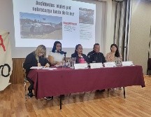 La legisladora morenista fue acompañada de la familia de Jorge Guerrero. EL INFORMADOR/M.HERNÁNDEZ