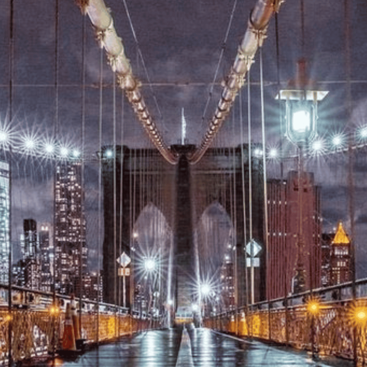 Los arcos del puente neoyorquino de Brooklyn se iluminan por primera vez en  cuarenta años - Mundo - ABC Color