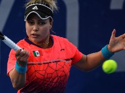 RENATA ZARAZÚA. La nacida en la Ciudad de México está dentro del Top-100 de tenistas de la WTA. AFP / ARCHIVO