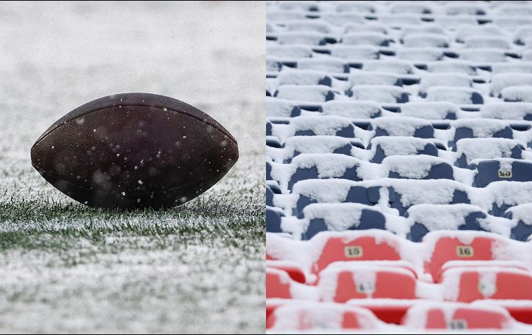Este fin de semana se jugará quizá el partido con la temperatura más baja en la NFL. ESPECIAL / AFP