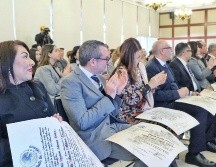 En el evento estuvieron presentes también el secretario General de Gobierno, Enrique Ibarra Pedroza; el director del Registro Público de la Propiedad, Erick Tapia Ibarra, entre otros. CORTESÍA / Gobierno de Jalisco