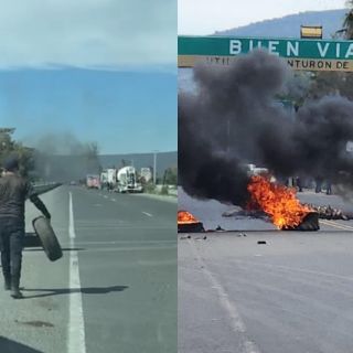 Reportan nuevo bloqueo carretero en Ocotlán tras manifestaciones contra la Guardia Nacional