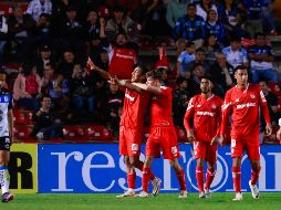 Andrés Federico Pereira anotó al minuto 95 y consiguió el empate que dejó un sabor a derrota en los Gallos Blancos, que llegaron a estar arriba 2-0. IMAGO7