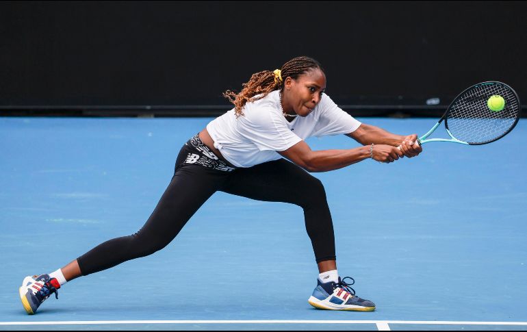 Coco Gauff va por su segundo título en majors en Melbourne. AFP/M. Irham