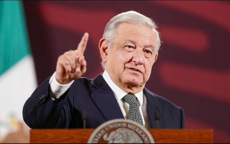 El Mandatario hizo el anuncio en su conferencia mañanera de ayer. EFE