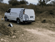 Elementos de la Comisaría de Seguridad del municipio se encontraron con que el cuerpo estaba en un predio baldío. ESPECIAL