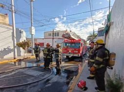 El incendio no dejó víctimas mortales. ESPECIAL/ Protección Civil