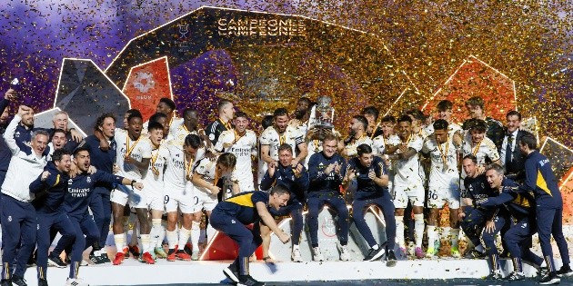 Real Madrid se coronó en la Supercopa de España con goleada al ...