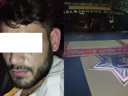 El detenido, identificado como Emmanuel Prada “N”, de 29 años, fue llevado ante el Ministerio Público. ESPECIAL / COMISARÍA