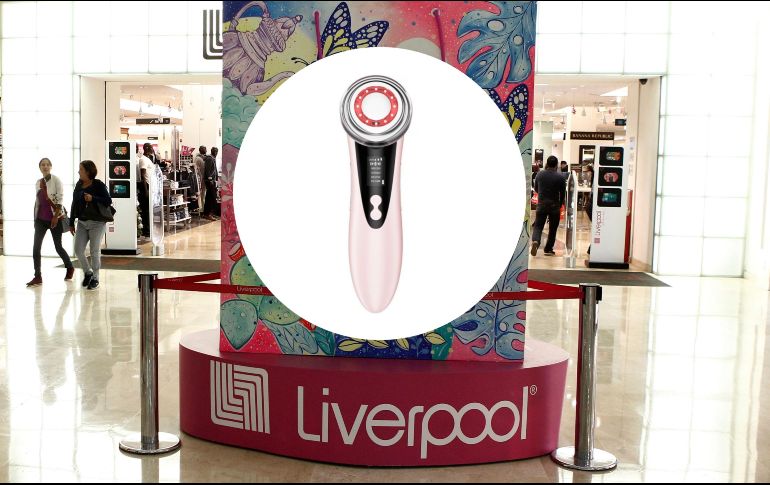 La tienda departamental Liverpool está ofertando un aparato especial para los amantes del skin care. EL INFORMADOR / ARCHIVO