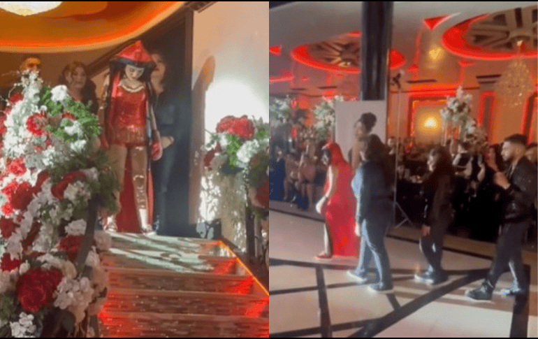 La quinceañera se ha convertido en la sensación de las redes sociales al realizar un baile sorpresa inspirado en el famoso boxeador mexicano Saúl 