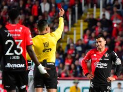 Atlas es ahora el primer equipo del torneo con dos expulsados en un mismo juego. IMAGO7.