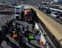 Se estima que el impacto de un día de bloqueo oscila entre 15 y 22 millones de dólares. EFE/L. Torres