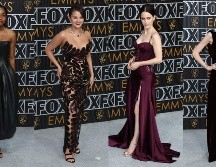 Ayo Edebiri, Selena Gomez, Rachel Brosnahan y Elizabeth Debicki en los Premios Emmy 2024. EFE/ David Swanson