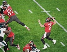 Baker Mayfield tuvo una noche casi perfecta ante Filadelfia. AFP/J. Aguilar