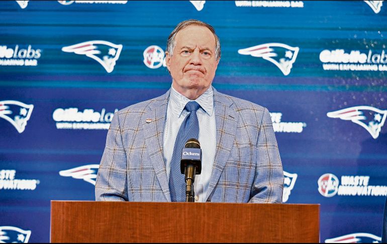 Belichick es ganador de seis Super Bowls. AFP/J. Prezioso